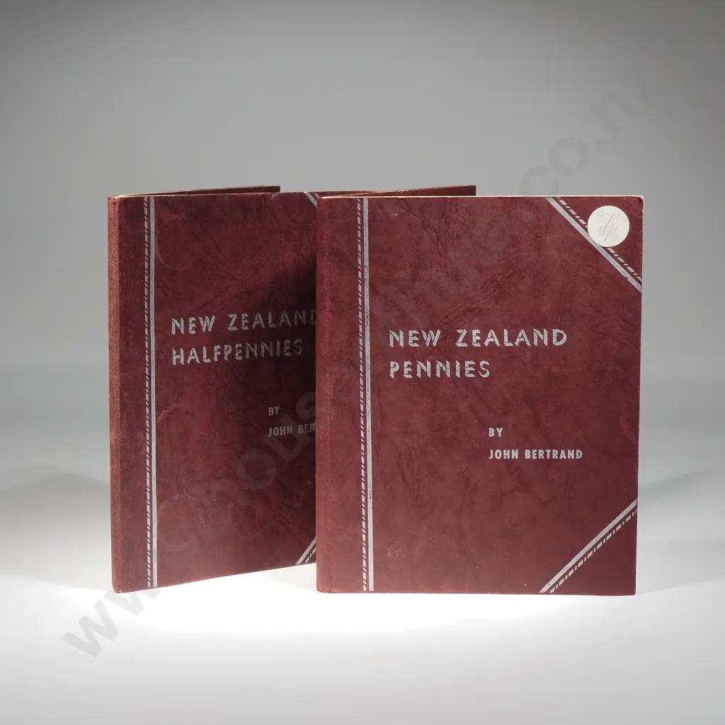 Complete Bertrand New Zealand Penny & Half Penny Albums  Image 1++