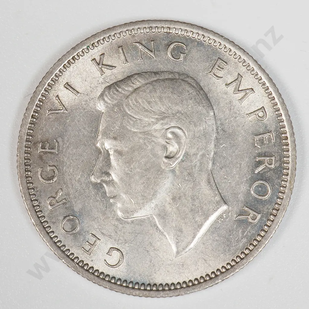 1946 New Zealand One Shilling Coin - Better Grade  Image 1++