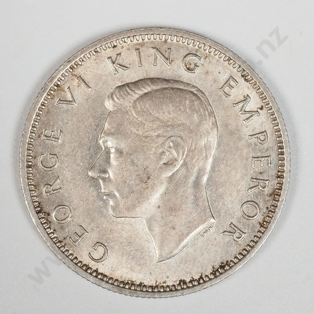 1943 New Zealand One Shilling - Better Grade  Image 1++