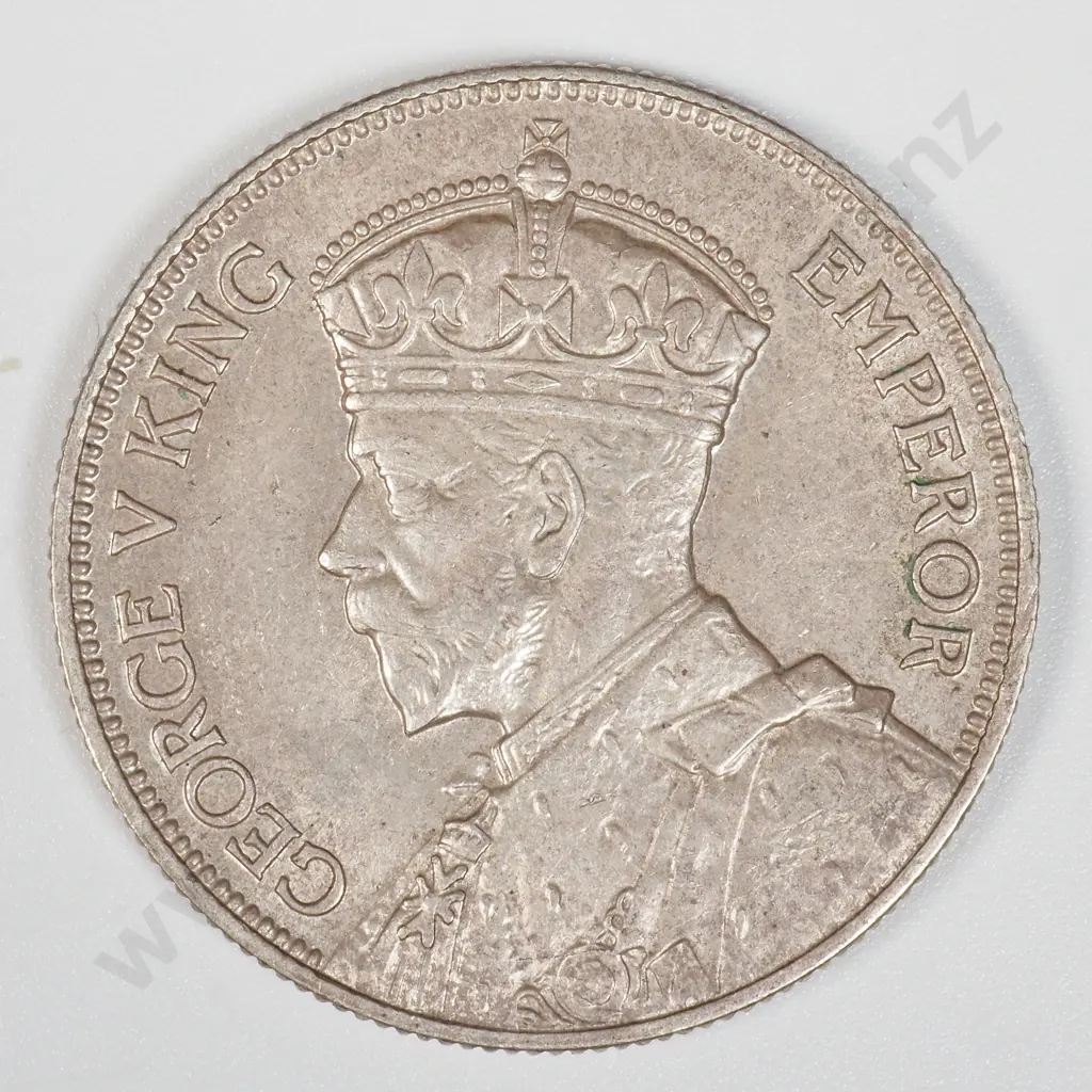 1933 New Zealand Florin - Better Grade  Image 1++