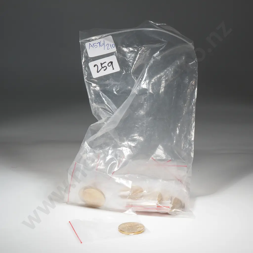 12 1993 UNC New Zealand Two Dollar Coins  Image 1++