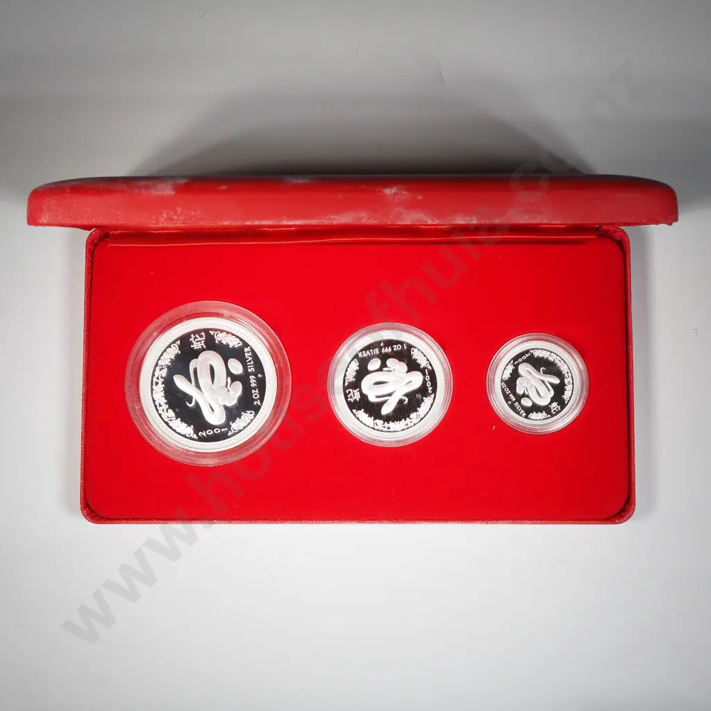 2001 Australia Proof Lunar Silver Coin Series 3.5 Ounces of Silver  Image 1++