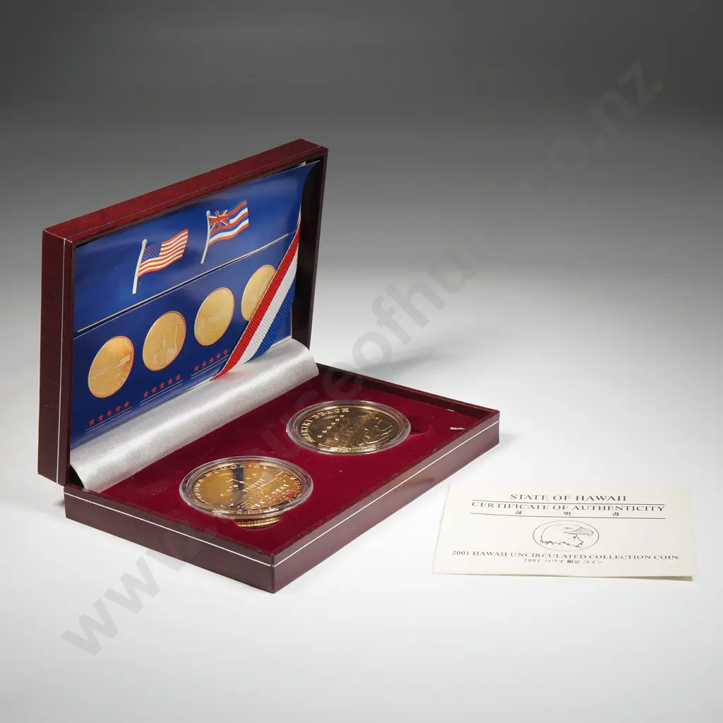 Aloha Hawaii Coin of Collection Two Coin Set  Image 1++