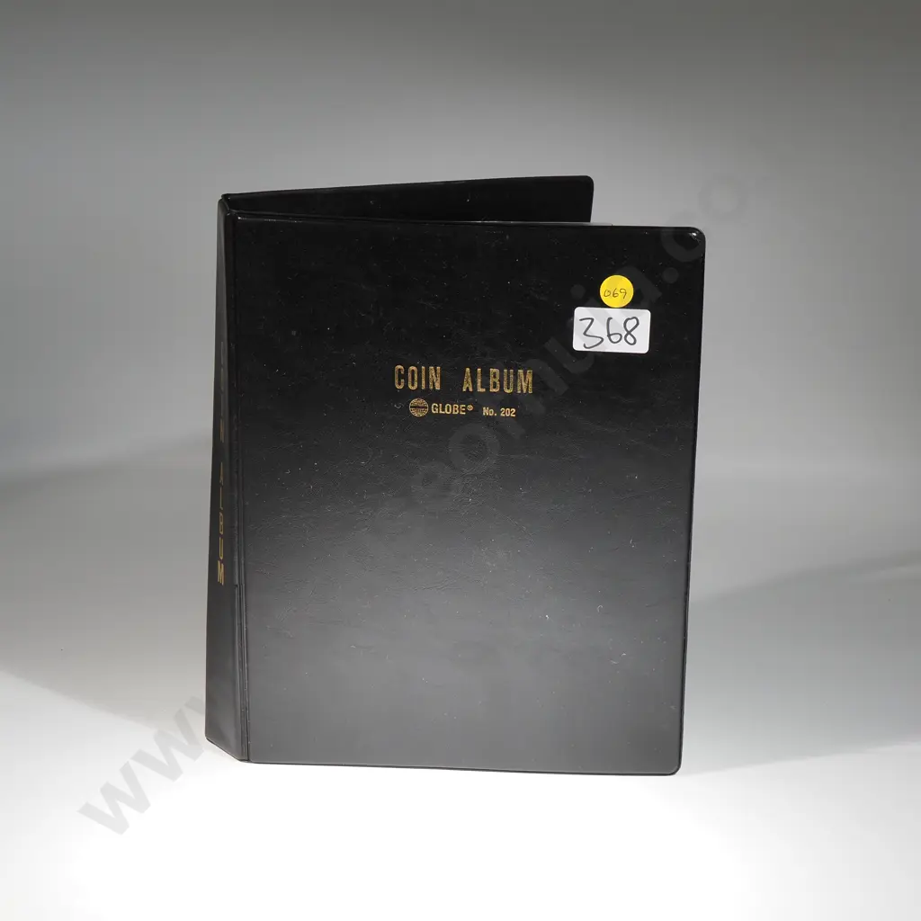 Black coin album with world coins Image 1++