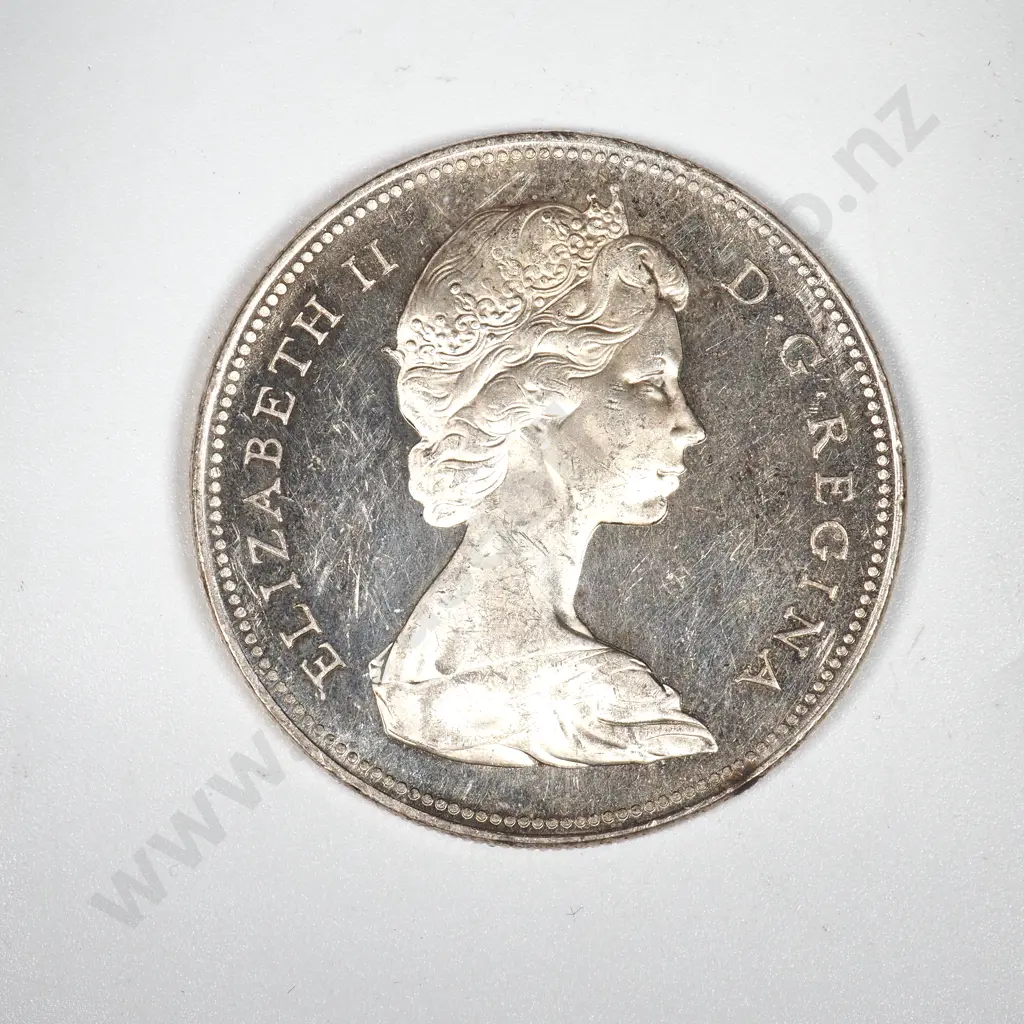 1966 Canada Silver Dollar  Image 1++