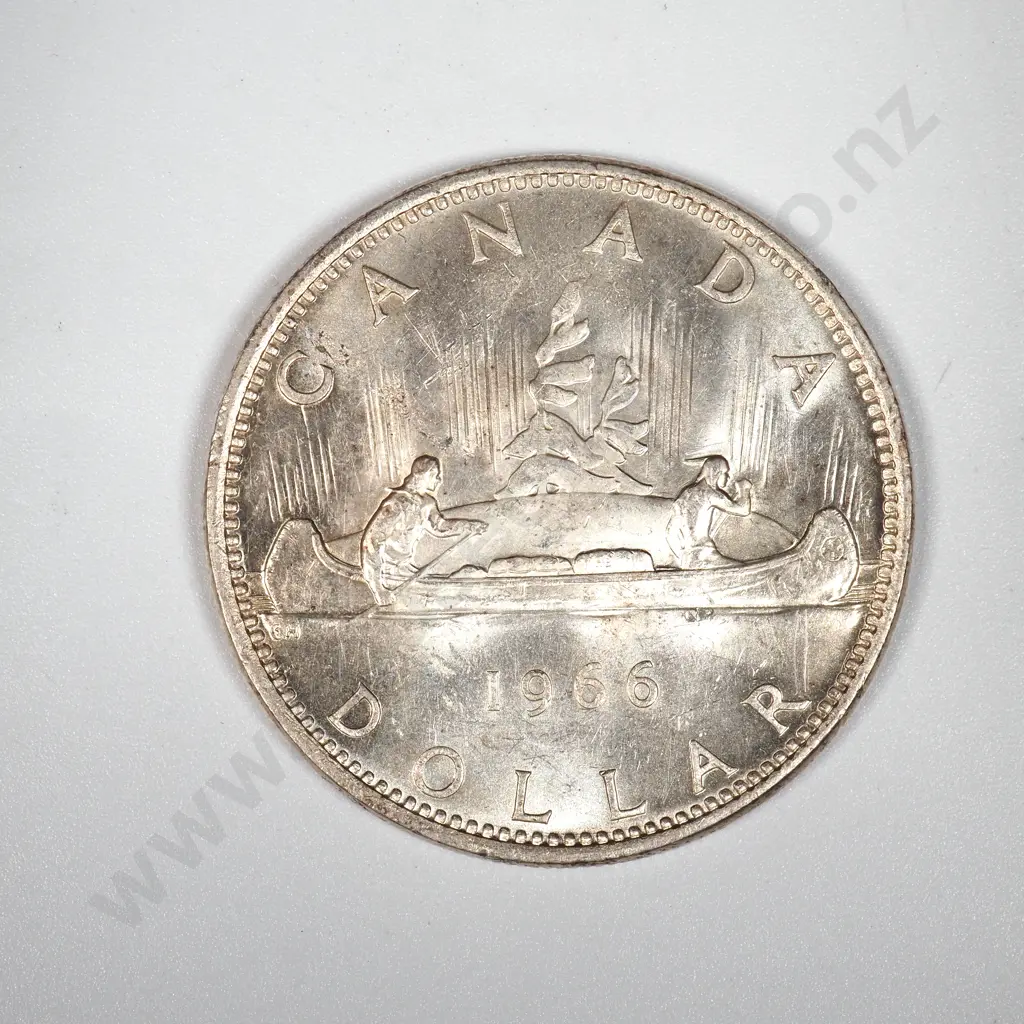 1966 Canada Silver Dollar  Image 1++