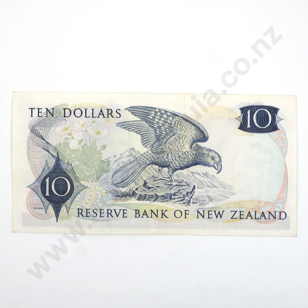 New Zealand Knight Ten Dollar Banknote  Image 1++