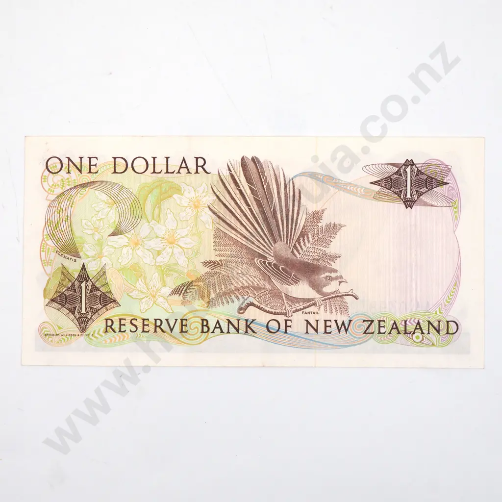 New Zealand Hardie AA Star One Dollar Banknote  Image 1++