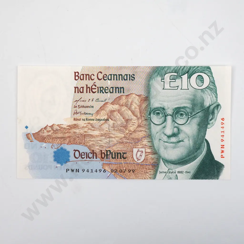 Ireland Ten Pound Banknote - Better Grade  Image 1++