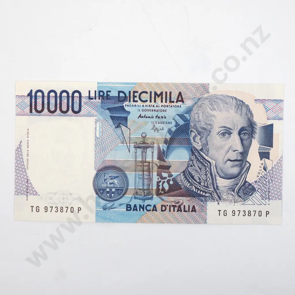Italy 10000 Lire Banknote - Better Grade  Image 1++