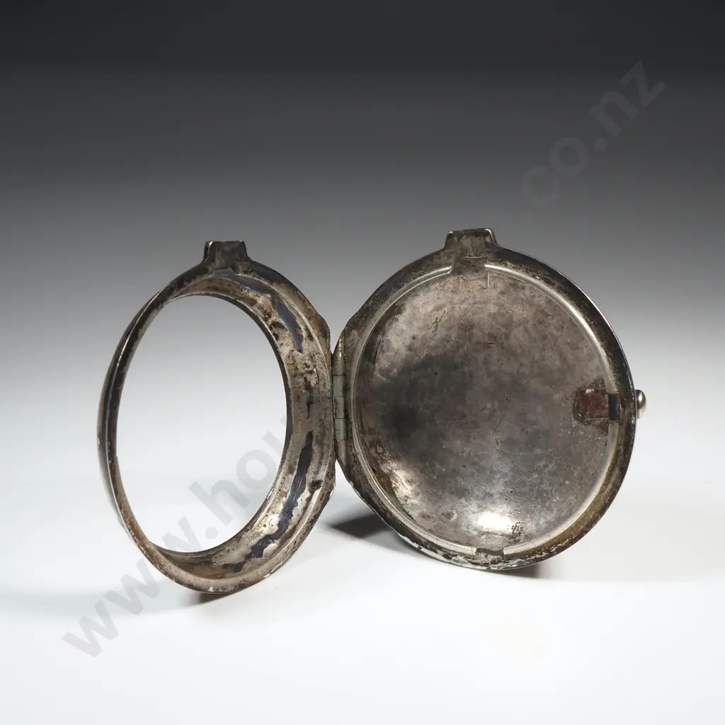 1770's Sterling Silver Pair case Pocket Watch by John Parker - Chain Intact / Balance Stiff Image 1++