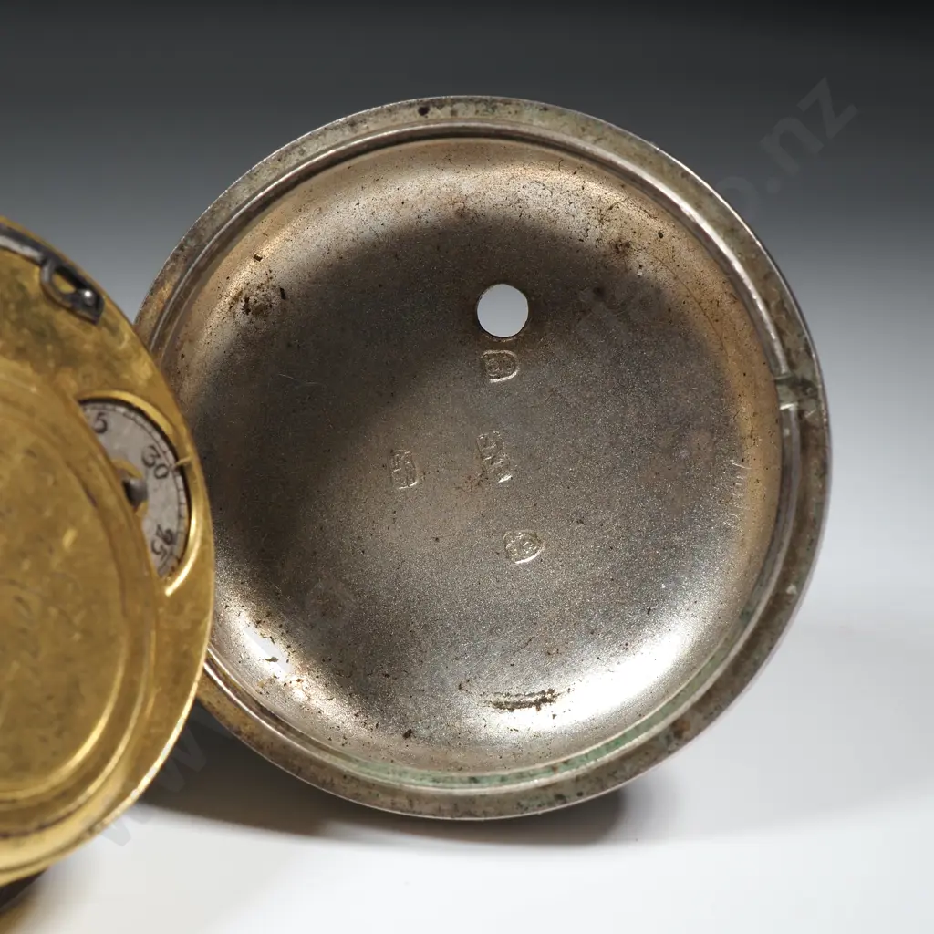 1782 Dated George Cooper Pair Case Sterling Silver Pocket Watch Image 1++