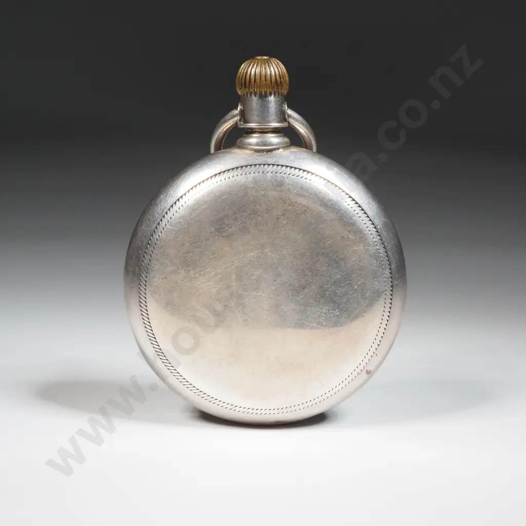 Substantial Waltham Pocket Watch - American Watch Company Image 1++