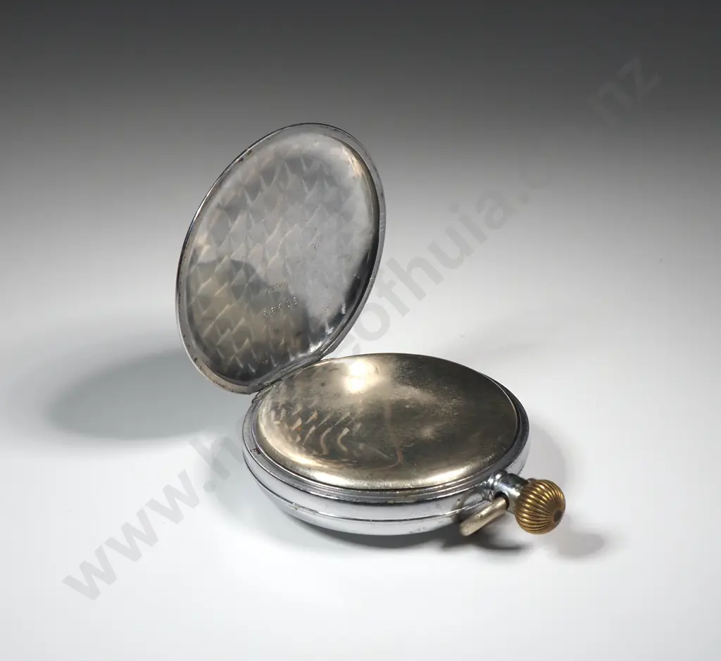 Montelier Nickel Cased Pocket Watch in Good Condition Image 1++