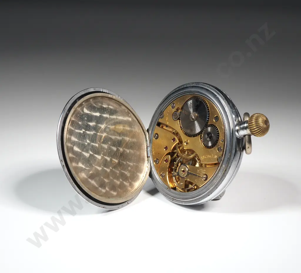 Montelier Nickel Cased Pocket Watch in Good Condition Image 1++