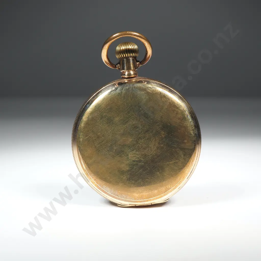Antique Moeris Rolled Gold Pocket Watch Image 1++