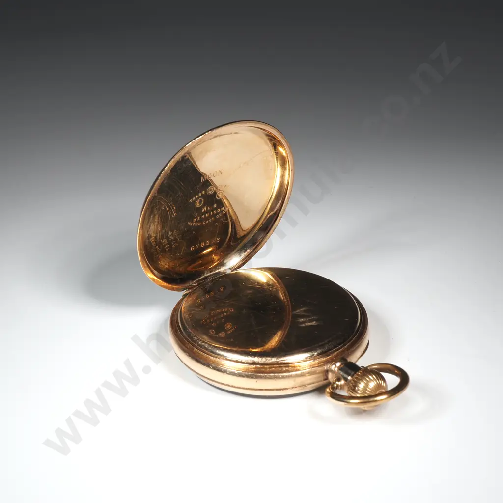 John Elkan 'Colonial' Rolled Gold Pocket Watch Image 1++