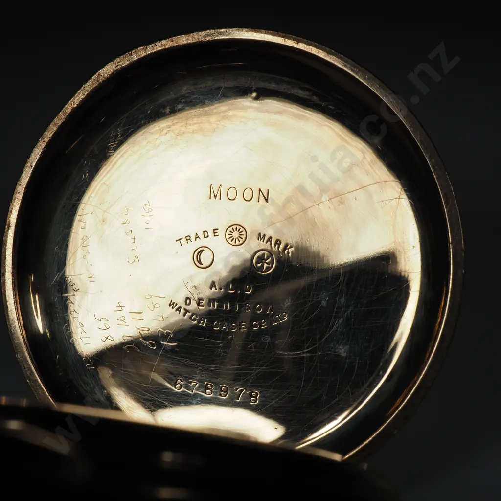 John Elkan 'Colonial' Rolled Gold Pocket Watch Image 1++