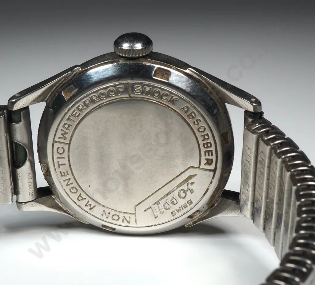 Vintage Gents Tissot Antimagnetique Wrist Watch on Flex Strap Image 1++