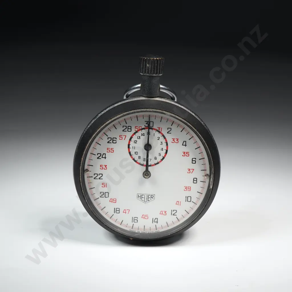 Vintage Heuer Stop Watch Image 1++