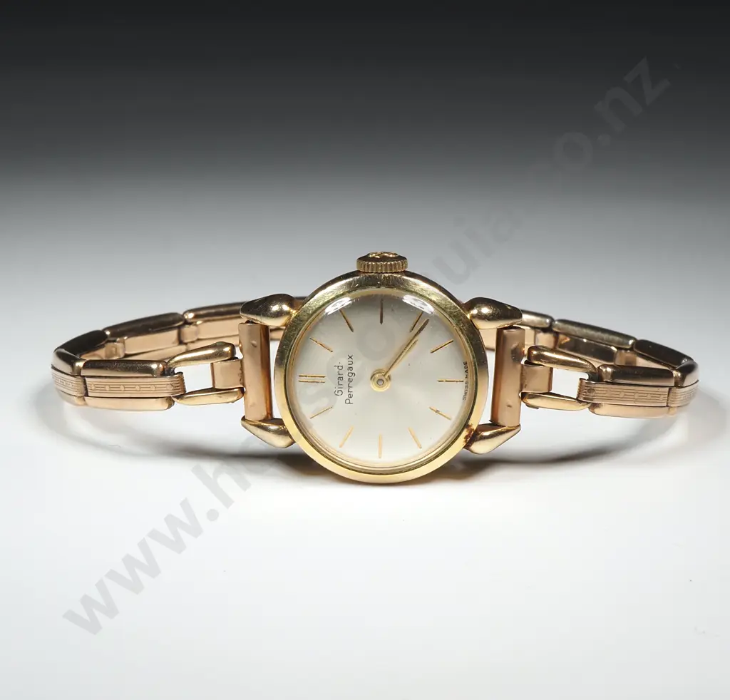 Vintage Rolled Gold Ladies Girard Perregaux Ladies Wristwatch Image 1++