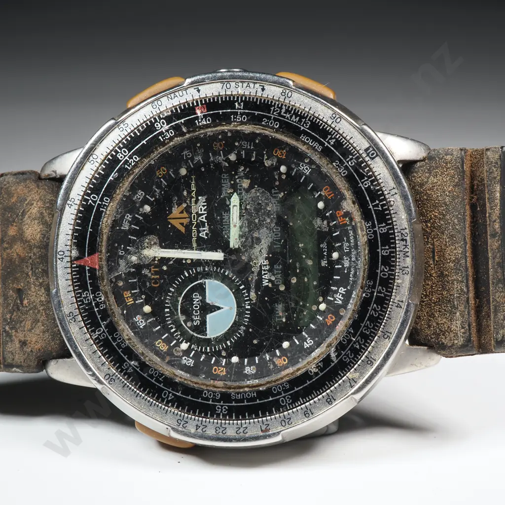 Citizen Chronograph Alarm Wrist Watch A/F Image 1++