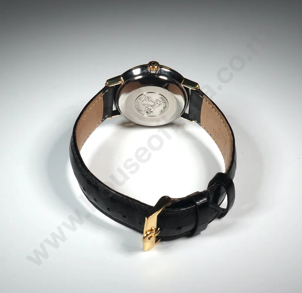 1980's Gents Gold Plated Omega Seamaster Deville Automatic Wristwatch Image 1++