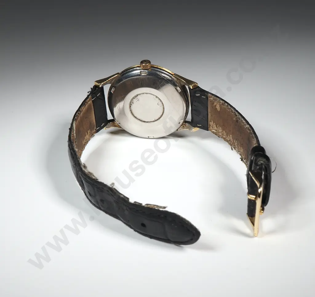 Vintage Omega Constellation Pie Pan Chronometre Calendar in Omega Precision Watch Case Image 1++