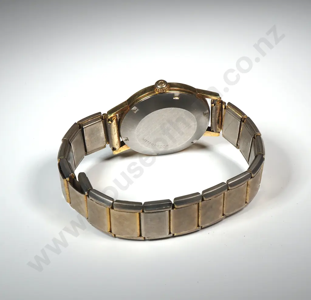 Vintage Gold Capped Omega Automatic Wrist Watch Image 1++