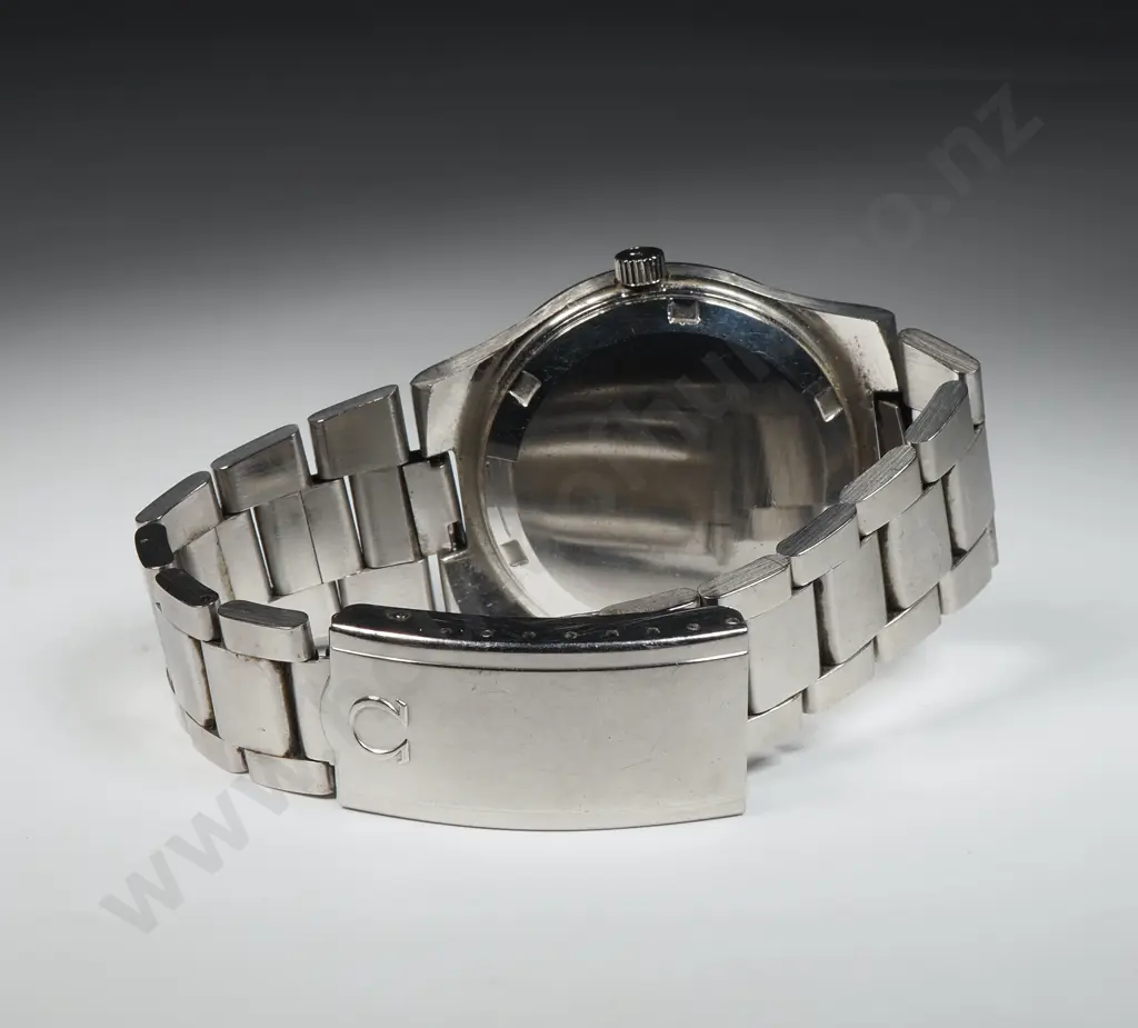 Gents Vintage Stainless Steel Cased Omega Automatic Geneve Date Wristwatch - Not Running Image 1++