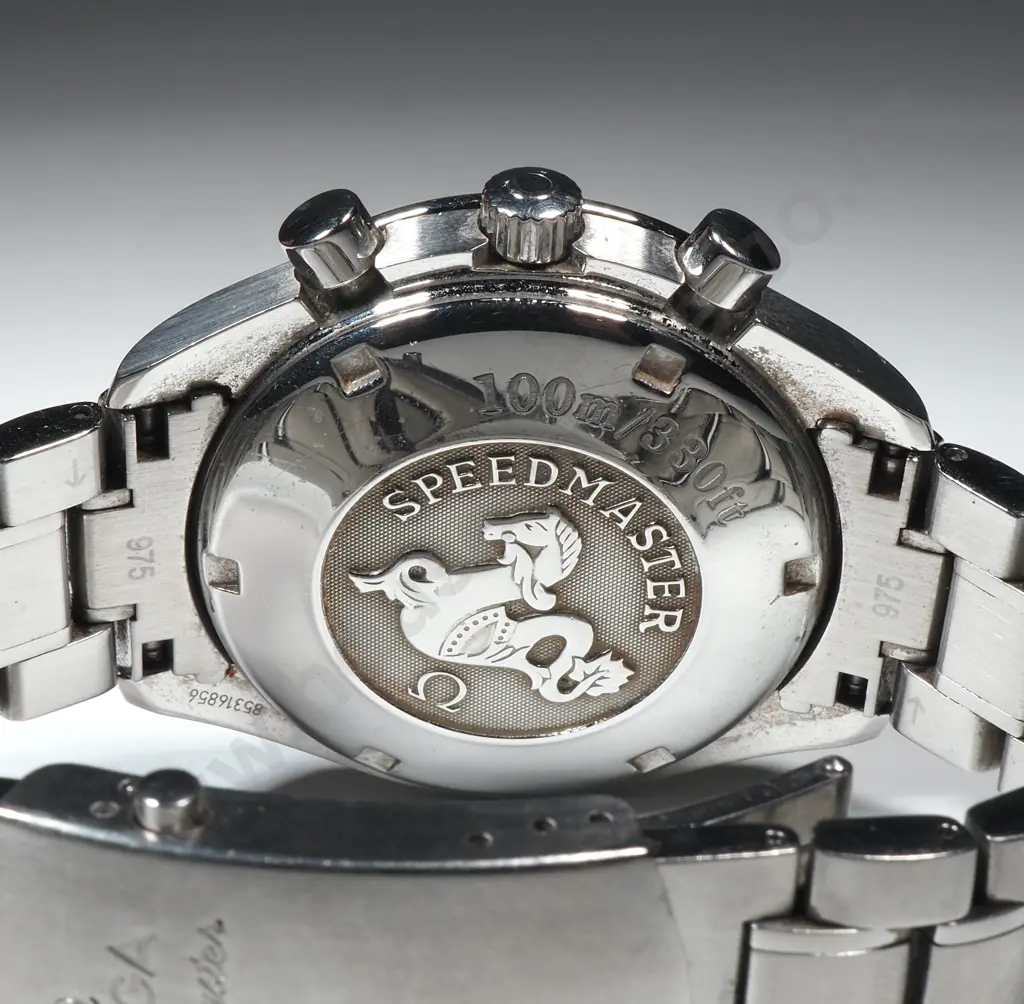 Gents Omega Speedmaster Automatic Chronometer w Box & Papers Image 1++