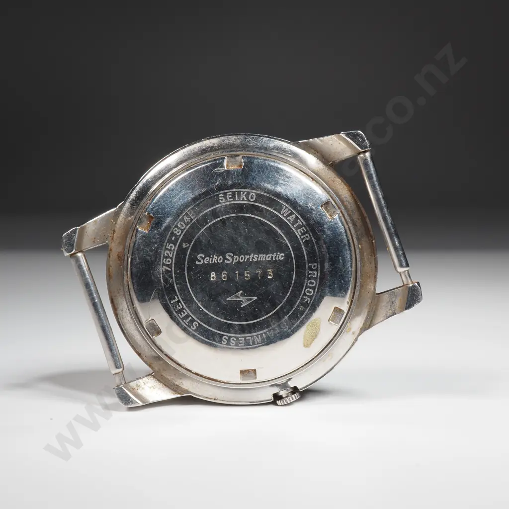 Gents Seiko Automatic Wristwatch Head - Sold As Is For Restoration & Parts  Image 1++