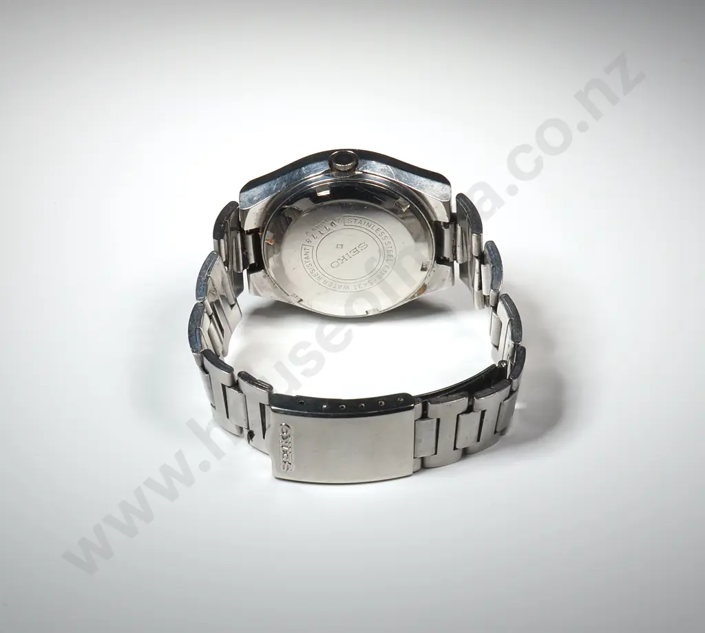 Vintage Seiko 5 Automatic Wrist Watch - Excellent Mid Century Modernism Image 1++