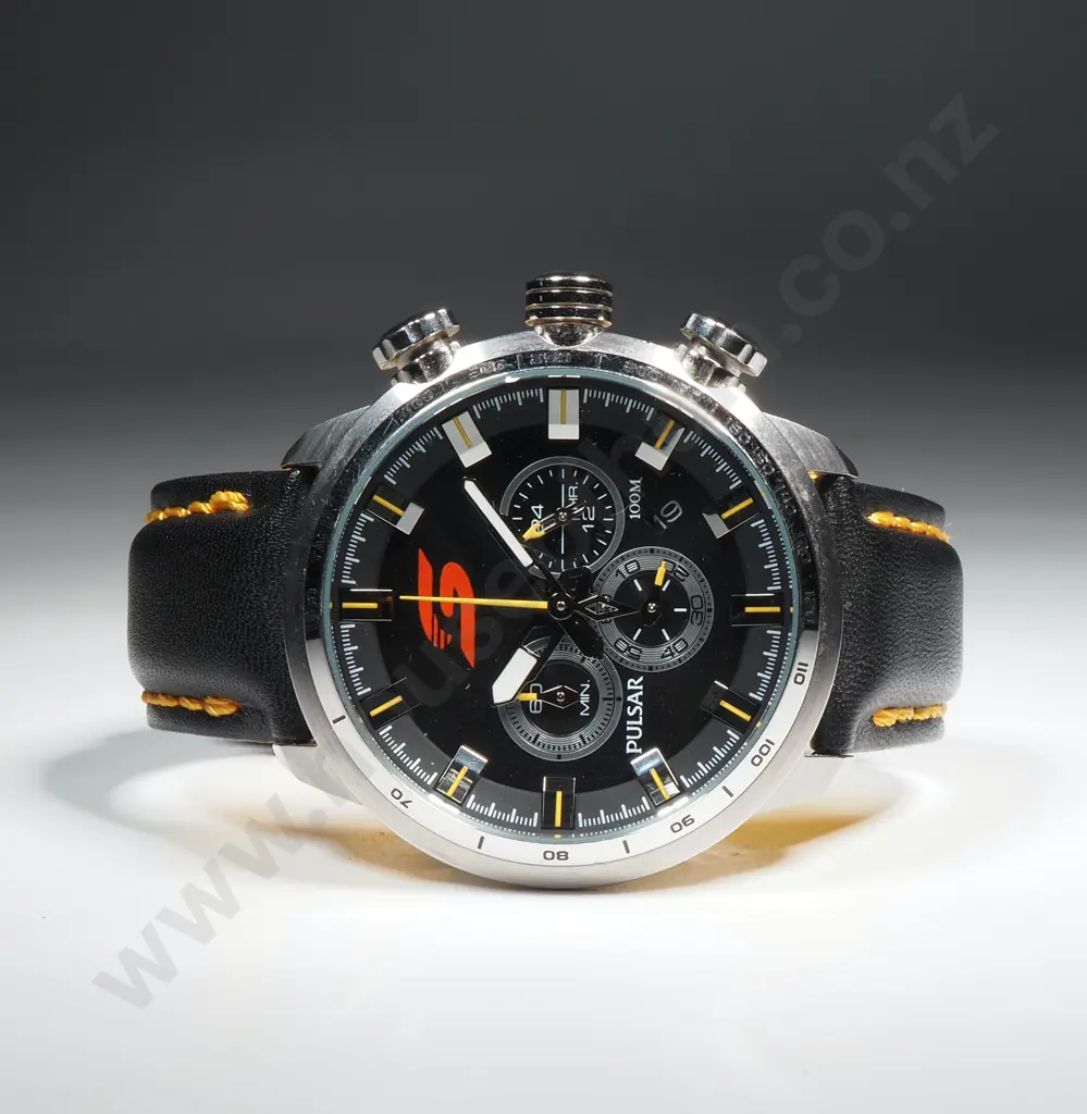 Pulsar V8 SuperCars Official Watch Partner Wristwatch w Box & Papers Image 1++