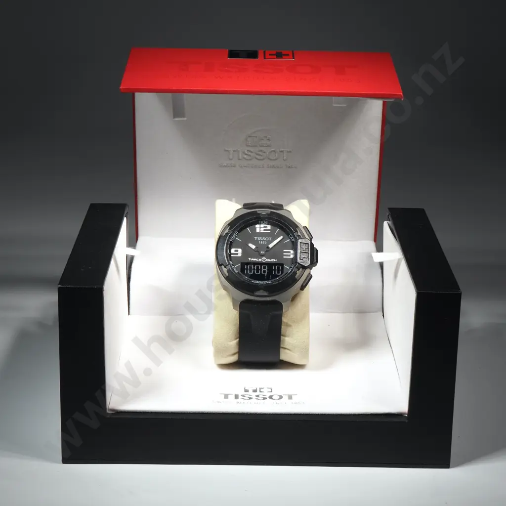 Tissot  T-Race Touch Wrist Watch - Appears Working w Box & Papers Image 1++