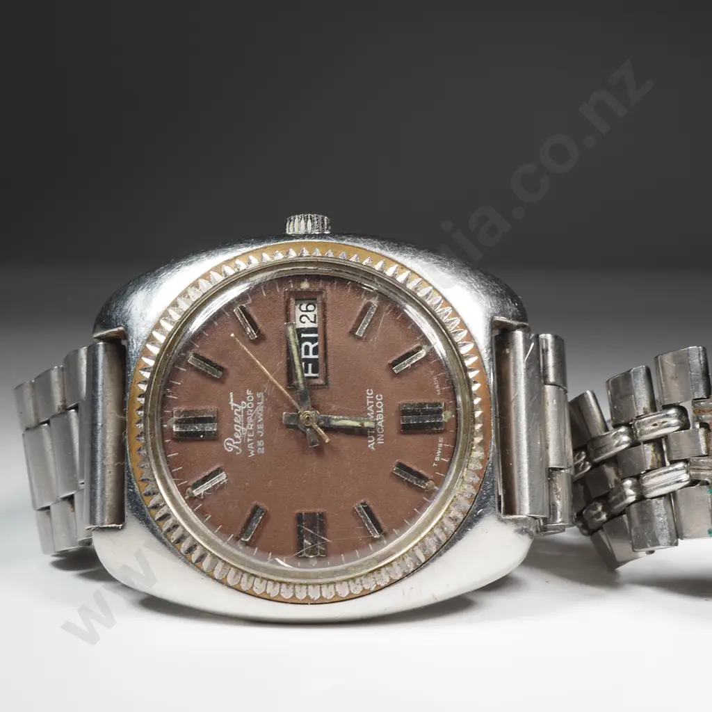 Vintage Oris & Regent Gents Wristwatches Image 1++