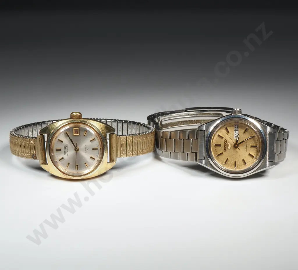 Two Vintage Sieko Ladies Wristwatches Image 1++