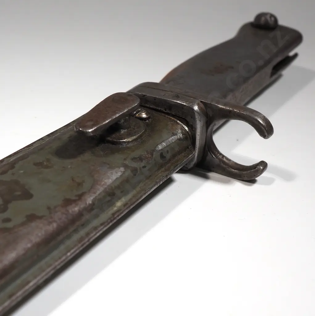 German WWI Ersatz Bayonet and Scabbard Image 1++