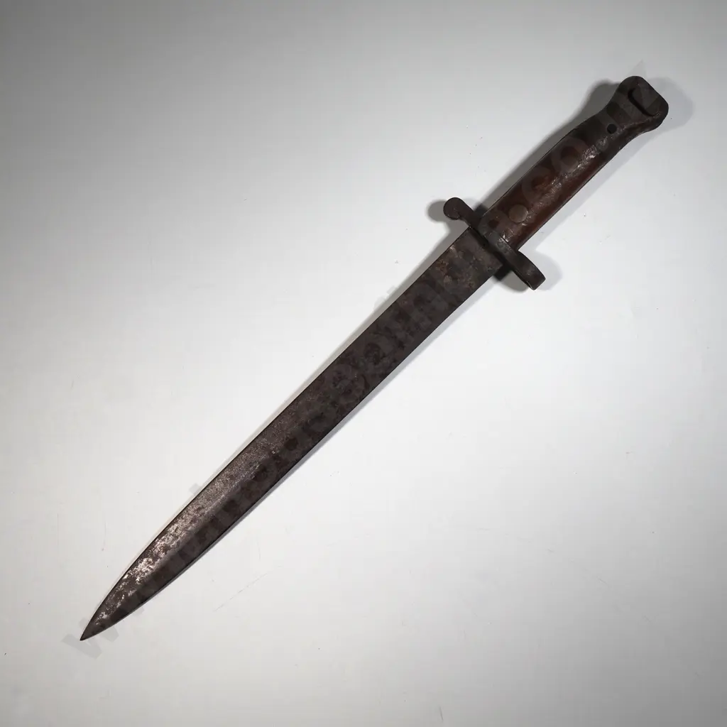 German WWI Ersatz Bayonet and Scabbard Image 1++