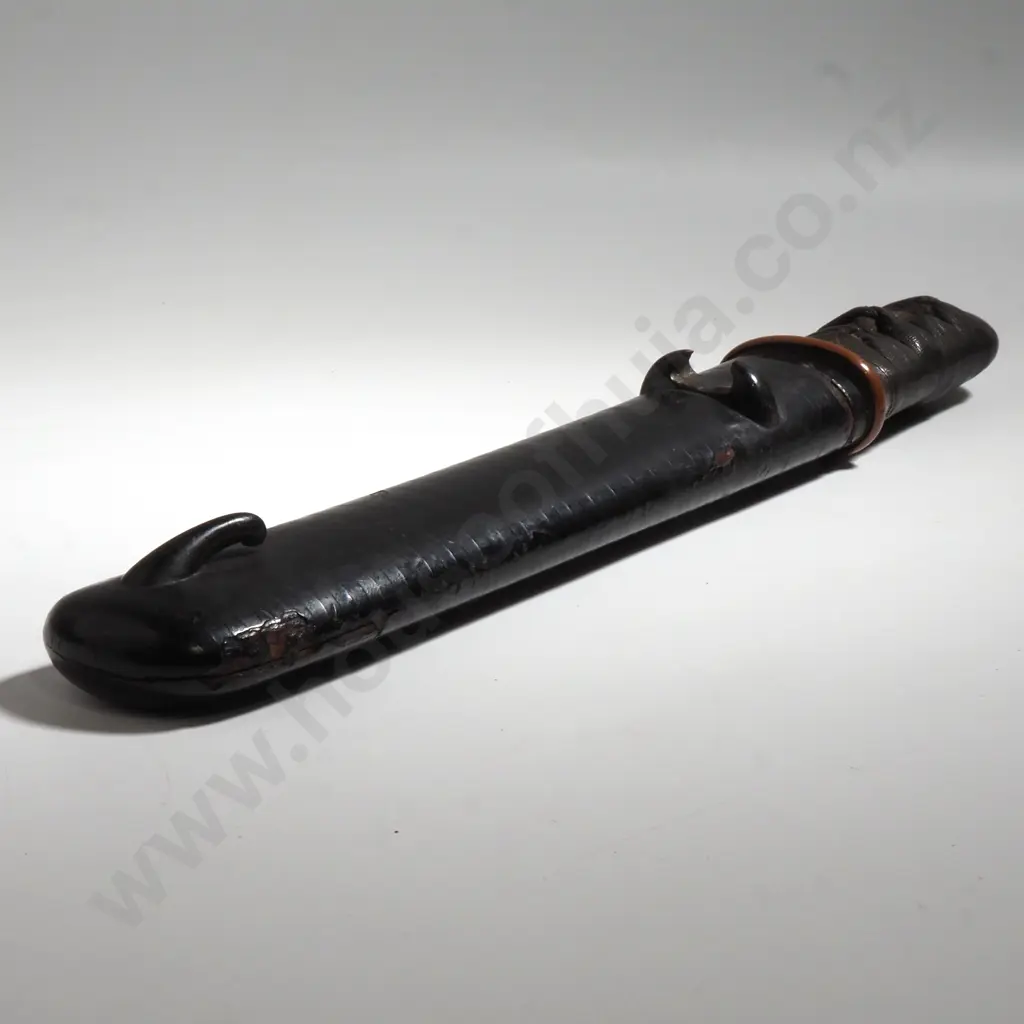 Antique Japanese Yari Blade Mounted Tanto / Dagger Image 1++