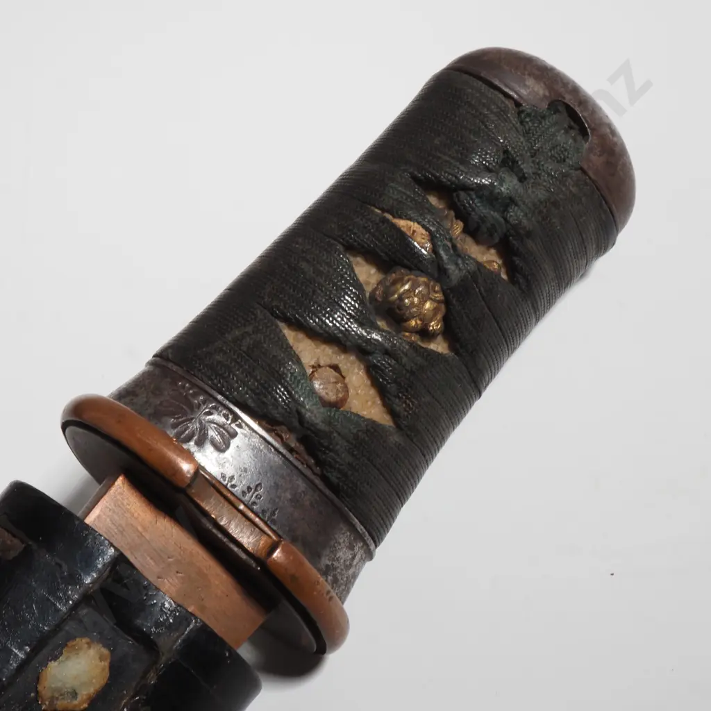 Antique Japanese Yari Blade Mounted Tanto / Dagger Image 1++