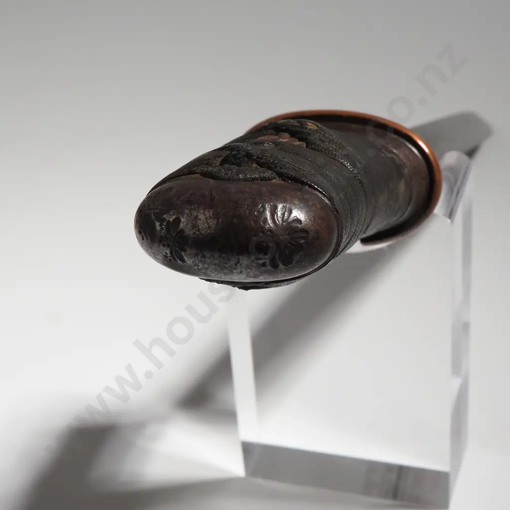 Antique Japanese Yari Blade Mounted Tanto / Dagger Image 1++