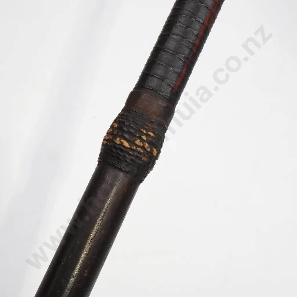 Japanese Yari - Spear - Temper Visible on Blade w Metal End Cap Image 1++