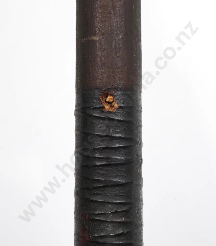 Japanese Yari - Spear - Temper Visible on Blade w Metal End Cap Image 1++