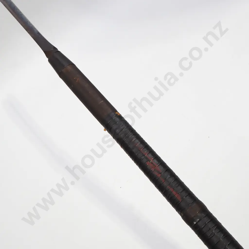 Japanese Yari - Spear - Temper Visible on Blade w Metal End Cap Image 1++