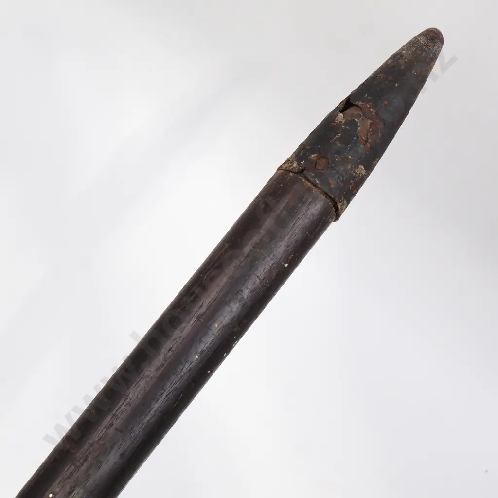 Japanese Yari - Spear - Temper Visible on Blade w Metal End Cap Image 1++