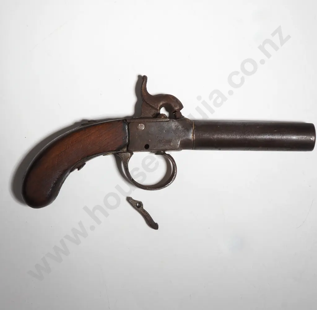Single Barell Percussion Pocket Pistol ( poor condition ) Image 1++