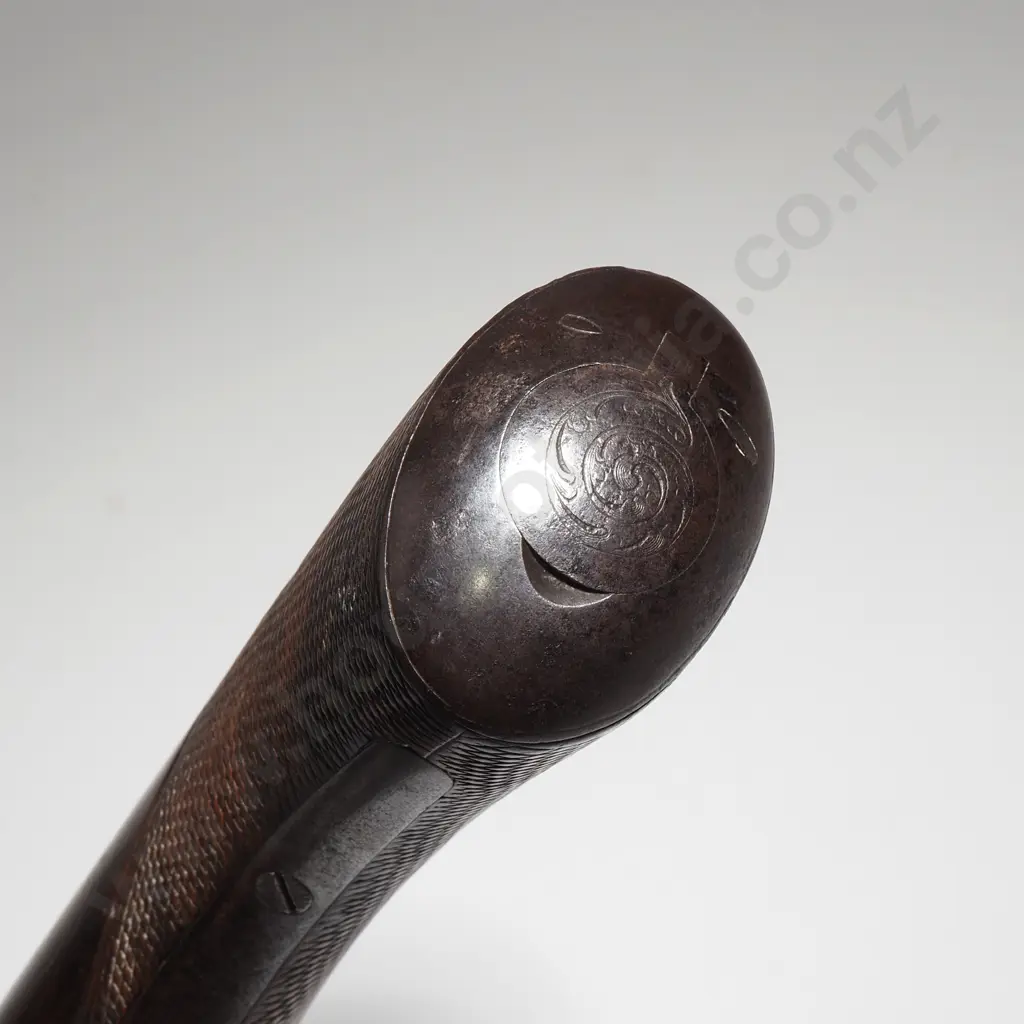 Mortimer Percussion Pistol Captive Ram Rod Overall Length 365mm Image 1++