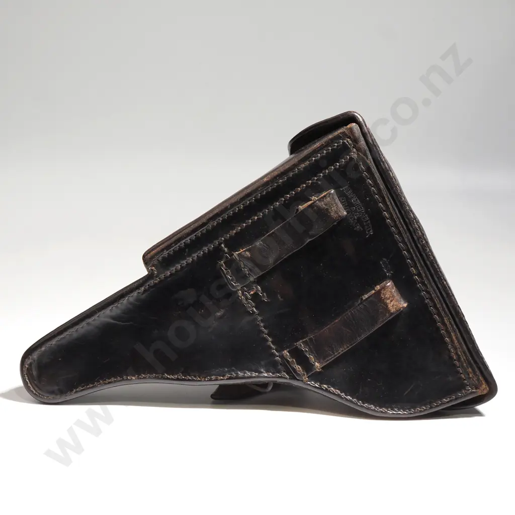 German 1934 Dated Leather Luger Pistol Holster Image 1++