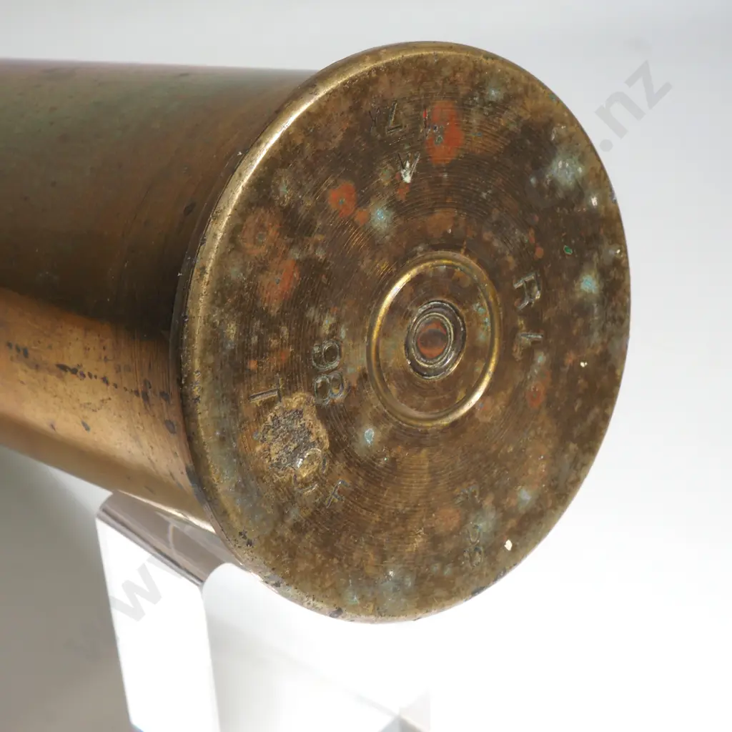 6Pound Shelf Case Marked 14 Battalion N.Z.A Competition Prize  Image 1++